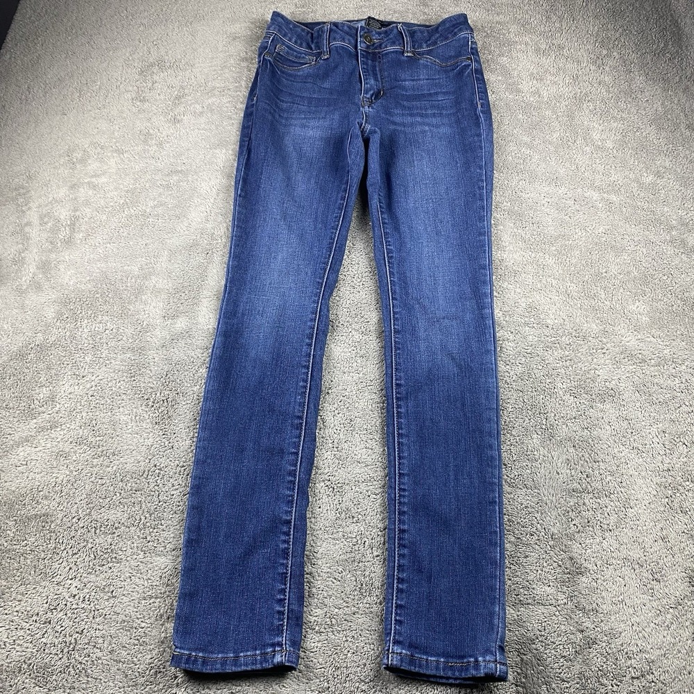 Serpentine Jeans Women's Size 26x28 Blue‎ Denim Skinny Stretch Mid Rise